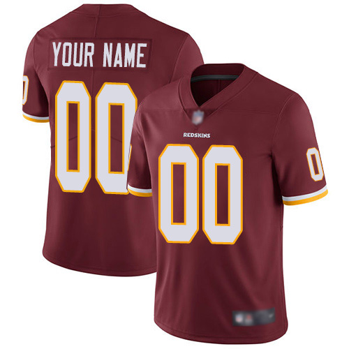 Limited Burgundy Red Men Home Jersey NFL Customized Football Washington Redskins Vapor Untouchable->customized nfl jersey->Custom Jersey